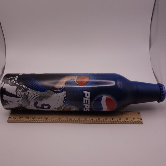 Unopened Tony Romo Dallas Cowboys 473ml Limited Edition Metal Pepsi Bottle - Picture 15 of 16